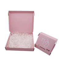 Cajas de Cartón Corrugado Ecológicas Personalizadas con Impresión Flexográfica, Laminado Mate y Logotipo para Envíos de Comercio Electrónico (Reciclables)
