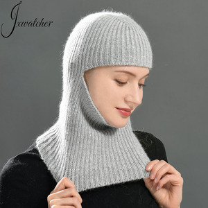 Pasamontañas de invierno cálido para ciclismo al aire libre, máscara facial completa, gorro liso para <span class=keywords><strong>mujer</strong></span>, gorro de calavera, gorro personalizado, venta al por mayor - Product Image 3