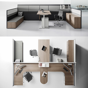 Chiều Cao Có Thể Điều Chỉnh <span class=keywords><strong>Modular</strong></span> Văn Phòng Bàn Điện Đứng Bàn Đồ Nội Thất Văn Phòng Làm Việc Bàn Bàn Bằng Gỗ Văn Phòng Tủ Máy Trạm - Product Image 2