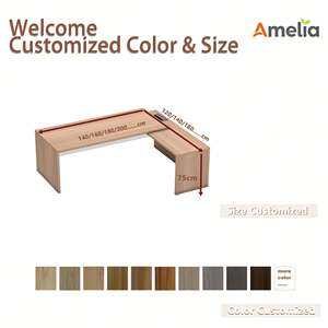 เฟอร์นิเจอร์สำนักงานที่บ้าน <span class=keywords><strong>โต๊ะ</strong></span>ทำงานคอมพิวเตอร์ <span class=keywords><strong>โต๊ะ</strong></span><span class=keywords><strong>คอม</strong></span>พิวเตอร์รูปตัว L พร้อมที่เก็บของ <span class=keywords><strong>โต๊ะ</strong></span>ทำงาน <span class=keywords><strong>โต๊ะ</strong></span>สำนักงานรูปตัว L - Product Image 3