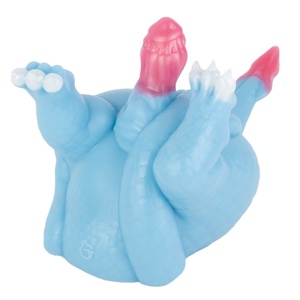 G6630 Azure Dragon Fantasy Masturbators with <b>Dildo</b> Single Channel Silicone Pussy Pocket Realistic Penis Trainer Sex Doll for Men - Product Image 4
