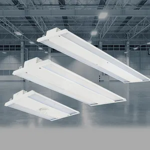 Toptan DLC Warehouse Pir sensörü 150W 200W ticari endüstriyel LED lineer tavan lambası depo için