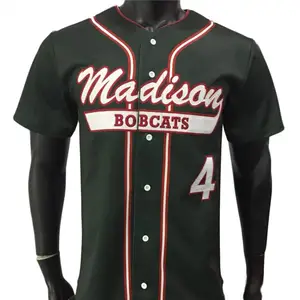Maglia da Baseball personalizzata ricamo maglia da Baseball sublimata della squadra giovanile