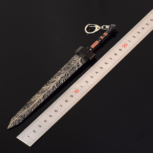 Pour Elden Ring 3D sculpté porte-clés nouvelle grande épée arme modèle entièrement en métal artisanat Halloween cadeau de noël produit jouet épées - Product Image 4