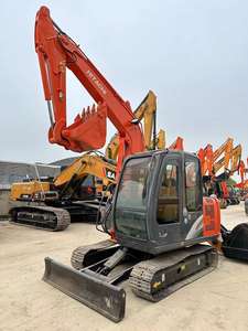 4,66-тонный мини-экскаватор <span class=keywords><strong>Hitachi</strong></span> ZX60 б/у на гусеничном ходу с коробкой передач, насосом, подшипником, гарантированной качеством, двигателем в комплекте - Product Image 3