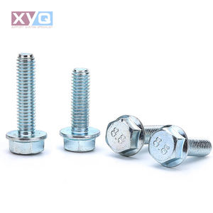 Perno hexagonal dentado con brida DIN 6921 Placa métrica de zinc de grado 8,8 Totalmente roscada - Product Image 3