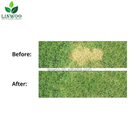 Rumput sintetis hibrida 100% dapat didaur ulang untuk penguatan rumput komersial dan lansekap