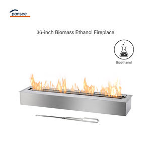 <span class=keywords><strong>Camino</strong></span> a Bioetanolo Per Interno Di Stile Designer Con Bruciatore en Acciaio Inox, Ideale Per Hotel E Ville - Product Image 2