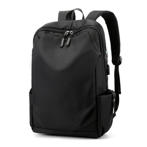 Men's Waterproof Laptop <b>Backpack</b> Large Capacity Lightweight Urban Minimalist Design Business Travel <b>Backpack</b> Black Gray Blue - Product Image 2