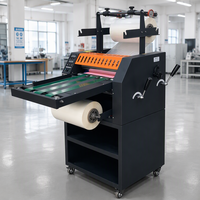 Machine à laminer à alimentation par courroie SZ8400, largeur 380 mm, vitesse 0-7 m/min, épaisseur 5 mm, rouleau chromé 92 mm