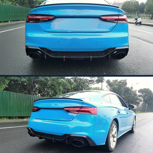 Nuevo Difusor de Parachoques Delantero Estilo RS5 con Luz Antiniebla y Tubo de Escape para Audi A5 S5 B9.5 S-Line 2020-2024 - Product Image 6