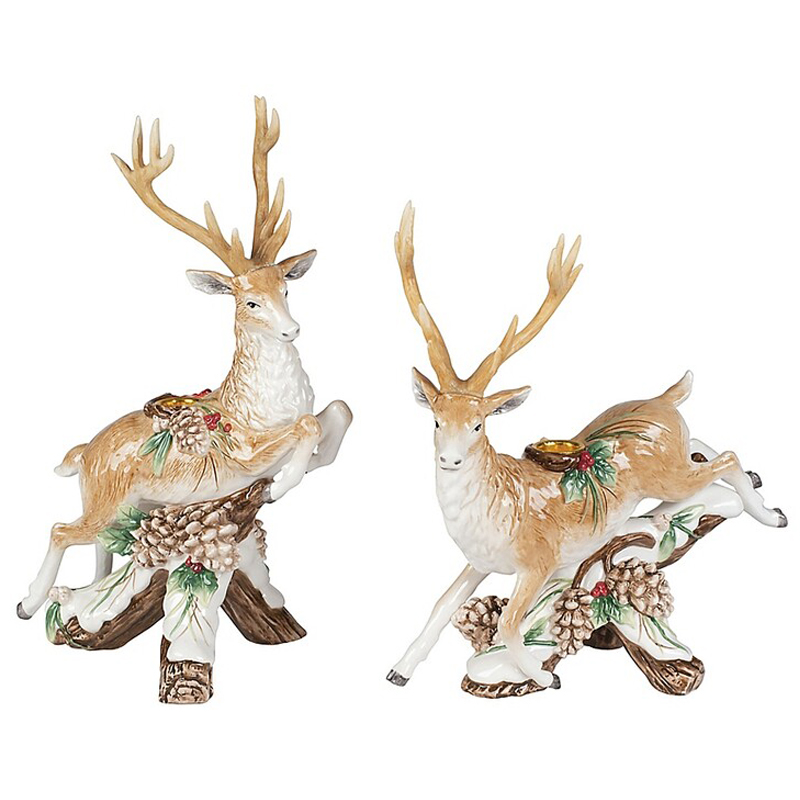 ビジネスバイヤー向け、スタイリッシュな鹿の角キャンドルホルダーで