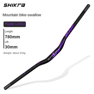 Guidon de vélo de montagne SHIKRA en forme d'hirondelle, en alliage d'aluminium haute résistance, 780 mm, poignée de robinet pour vélo en provenance de Chine - Product Image 4