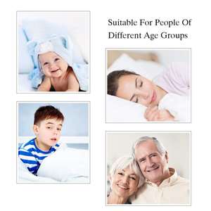 Для путешествий-Размер затрудняетесь в выборе правильного размера? & Многоразовые ЛОБНЫЙ термометр полоски, клей термометр для измерения температуры тела для малышей и детей постарше для взрослых (100 шт. в упаковке) - Product Image 4