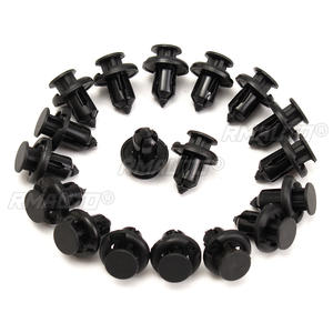 Lot de 100 rivets en plastique de 10 mm pour pare-chocs/garde-boue de voiture, clips de fixation de 10 mm pour le style automobile Honda - Product Image 6