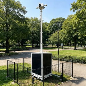 Torre de Seguridad CCTV Solar Fuera de la Red con Controlador MPPT y Batería de Gel para Activos Remotos - Product Image 1