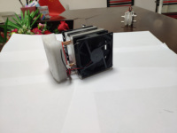 Distributeur d'eau Peltier 12V, climatiseur à eau refroidi par eau, système de refroidissement par eau semi-conducteur