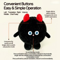 Robot intelligent parlant anglais Dou Bao AI transfrontalier, compagnon de conversation pour enfants, jouet en peluche éducatif rechargeable