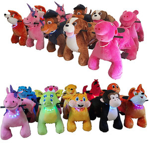 Mainan Boneka Hewan Berjalan Baterai Mainan Boneka Mewah Skuter Bayi Buatan Cina - Product Image 5