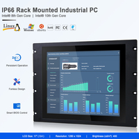 Precio de fábrica Panel Industrial PC Tablet Computer 15,6 17 21 pulgadas pantalla plana con Intel Core I3/i5/i7 CPU computadora Industrial