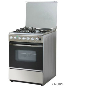 Bếp gas với lò kết nối và thẳng đứng với 3 đầu đốt hiện đại điện được xây dựng trong lò với chức năng vi sóng - Product Image 4