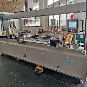 wood window door corner joint assembling machine high frequency drawer making assembly machine