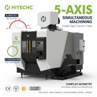 HDC-600F5 Centro de Mecanizado Vertical CNC de 5 Ejes Simultáneos para Mecanizado de Superficies Complejas