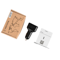 Cargador de Coche USB Dual con Mini Rastreador GPS 4G LTE 2G GSM, Encendedor de Cigarrillos Inalámbrico, Localizador con Aplicación para Android y PC