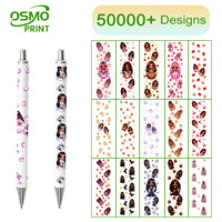 Nouvel Arrivage OSMO – Autocollants UV de petite taille prêts à être expédiés, transferts UV personnalisés, enveloppes décoratives pour stylos DIY
