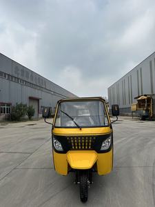 Tricycle électrique écologique au design moderne, carrosserie ouverte, 3 places, Tuk Tuk avec une autonomie de 70-90 km, une charge utile de 200-300 kg, pour les trajets en ville - Product Image 3