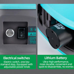 Pulvérisateurs <span class=keywords><strong>électrique</strong></span>s de sac à dos de <span class=keywords><strong>5</strong></span> L 8 <span class=keywords><strong>litres</strong></span> avec batterie au lithium pour le brumisateur d'irrigation d'arrosage de jardin extérieur - Product Image 3