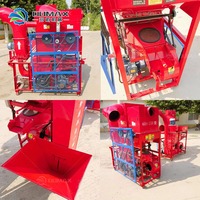 Machine à décortiquer les arachides à prix abordable avec ventilateur et tambour d'alimentation 380V 50Hz