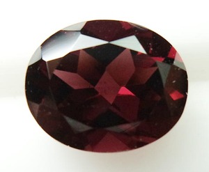 Piedra preciosa granate de rodolita Natural 100% de corte ovalado facetado calibrada al tamaño requerido en calidad de limpieza de ojos todas las formas y tamaños - Product Image 2