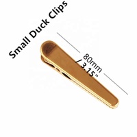 Clip de fermeture pour aliments en acier inoxydable doré, innovant, pour la cuisine, clip de fermeture pour aliments en poudre, clip de fermeture pour sac de stockage d'aliments L3
