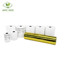 Vente de gros Rouleaux de papier thermique 80*60mm 80*70mm Papier thermique polyvalent 3 1/8in. X 230ft Papel Termico 57x40mm