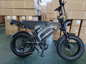 Bicicleta Eléctrica de Montaña con Motor Central V8T2520, Batería de Litio, Neumáticos Gruesos 20*4.0, para Nieve y Playa, Nueva Energía - Product Image 3