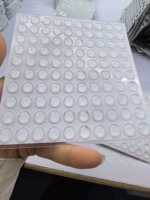 Kuliwei - Almohadillas Antideslizantes de Silicona Transparente para Altavoces, Electrónicos y Muebles