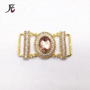 Conectores de Bikini de Cristal con Diseño Nuevo 2024, Hebilla de Sujetador Tipo Anillo de Metal con Decoración de Diamantes de Imitación, <span class=keywords><strong>Accesorios</strong></span> de Traje de Baño <span class=keywords><strong>para</strong></span> Chicas Sexys - Product Image 1