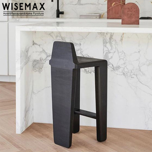 WISEMAX FURNITURE Nordic wabi-sabi design in <span class=keywords><strong>legno</strong></span> massello <span class=keywords><strong>di</strong></span> quercia colore nero sedia da pranzo e tavolo set per <span class=keywords><strong>mobili</strong></span> da ristorante in <span class=keywords><strong>legno</strong></span> - Product Image 6