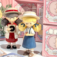 Molinta Licorne Série 'Little Holiday' Boîtes aveugles en PVC à la mode Figurines réconfortantes Trouver les créatures magiques de petites vacances