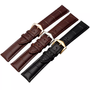 MINGJIANGウォッチバンド18mm22mmレザーウォッチストラップクロコレザーウォッチストラップ - Product Image 2