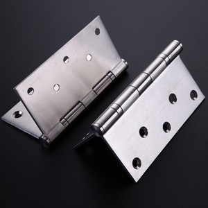 บานพับสแตนเลส Rideley ขนาด 5 นิ้ว 5 รู 180 องศา สำหรับประตูหน้าต่าง ติดตั้งง่าย - Product Image 1