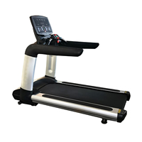 Fabrika doğrudan LED elektrikli koşu bandı/koşu bandı/motorlu Ac spor Fitness ekipmanı 8HP ticari koşu bandı klavye