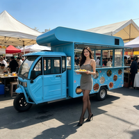 Consultation sans rendez-vous pour lancement d'un food truck de restauration rapide, hot-dogs et glaces. Construction en acier inoxydable résistant à la rouille