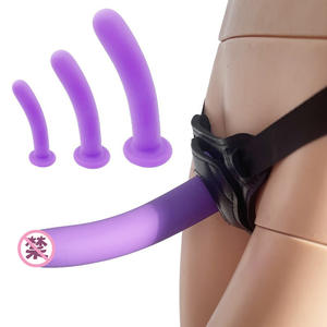 Orissi morbido Silicone anale Plug massaggiatore simulato pene adulto <span class=keywords><strong>Sex</strong></span> Toy con ventosa lesbica usura Dildo stimolare anale - Product Image 2