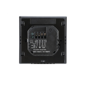 Hiện đại đầy màu sắc màn hình cảm ứng sưởi ấm sàn Đen nhiệt với <span class=keywords><strong>wifi</strong></span> cho gas nồi hơi - Product Image 5