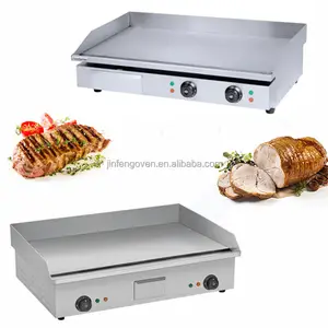 Edelstahl-Grill platte/industrielle Gusseisen-Grill platte/elektrische Grill platte für Steak-Lebensmittel