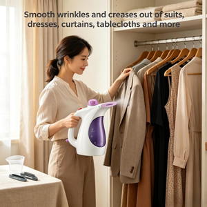 <span class=keywords><strong>Fer</strong></span> <span class=keywords><strong>à</strong></span> <span class=keywords><strong>repasser</strong></span> portable <span class=keywords><strong>à</strong></span> chauffe rapide pour la maison, l'hôtel et les voyages, fonctionne avec l'eau du robinet, offre quatorze minutes de vapeur pour les vêtements - Product Image 4