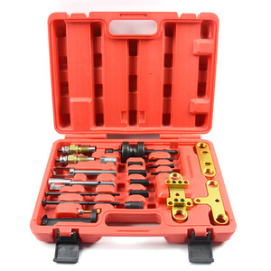 Fuel Injector Removal And Installation <b>Tool</b> <b>Set</b> For Bmw N20 N26 N53 N54 N55 19 Pieces High Quality Steel With Case - Product Image 1