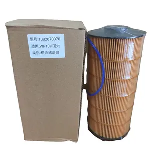 Factory direct sale truck special parts engine fuel filter factory price OEM 1002070370 fuel filter for volvo/auman/mann/steyr